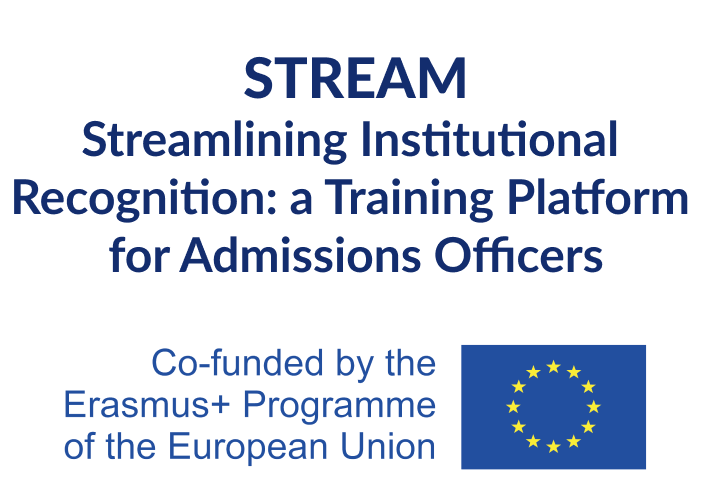 Streamlining Institutional Recognition: a Training Platform for Admissions Officers (STREAM)
