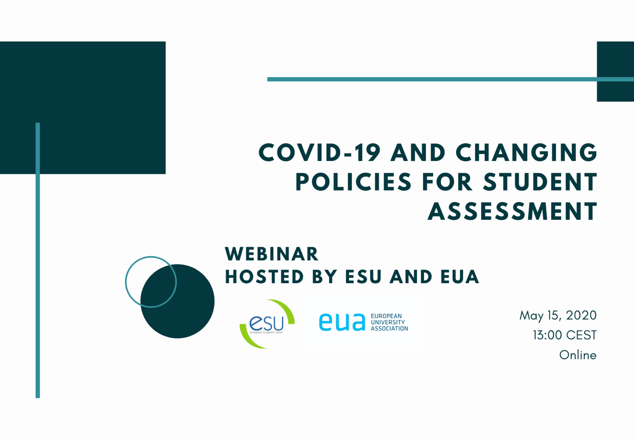 Webinar: COVID-19 and changing policies for student assessment