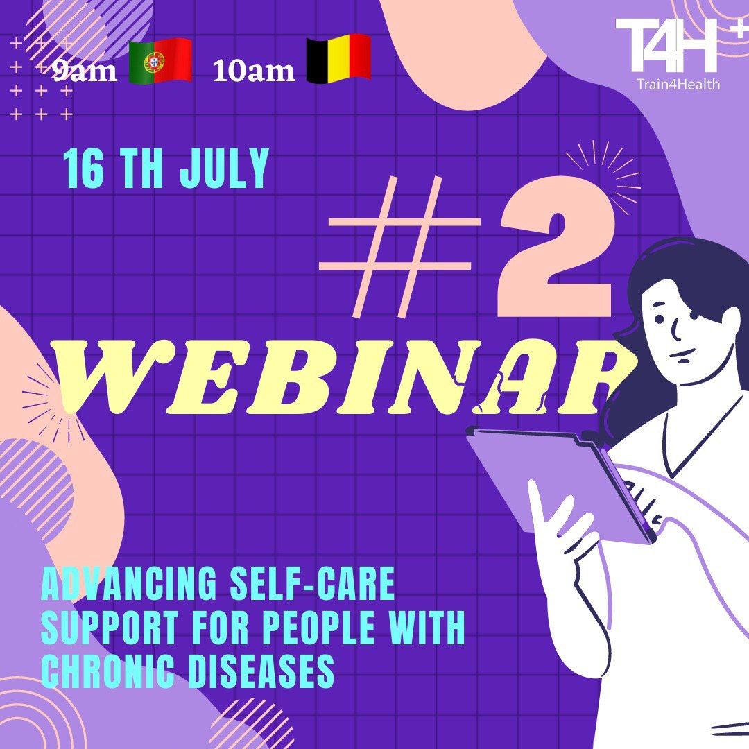 (Train4Health) 2nd Webinar: Advancing self-care support for people with chronic diseases